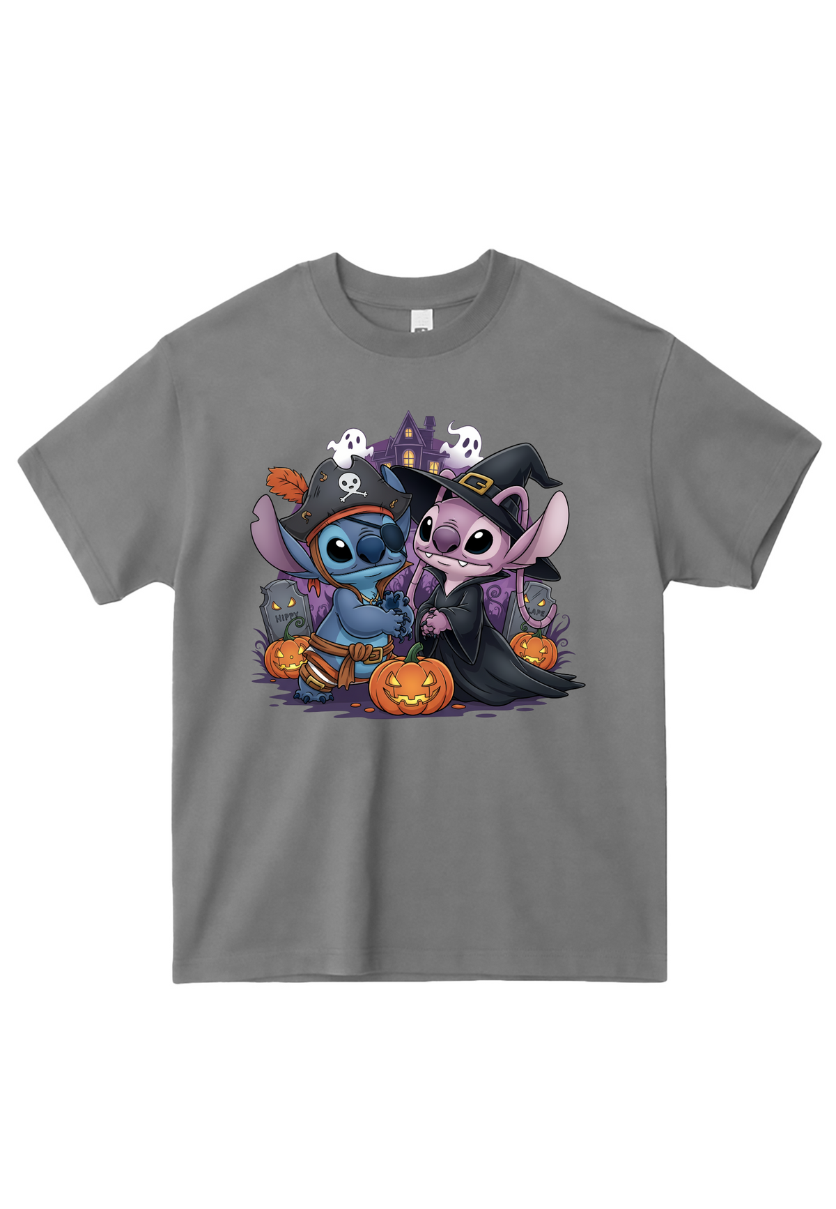 Spooky Aliens Boxy Oversized Tee