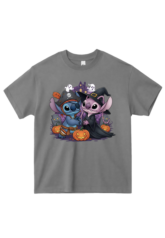 Spooky Aliens Boxy Oversized Tee