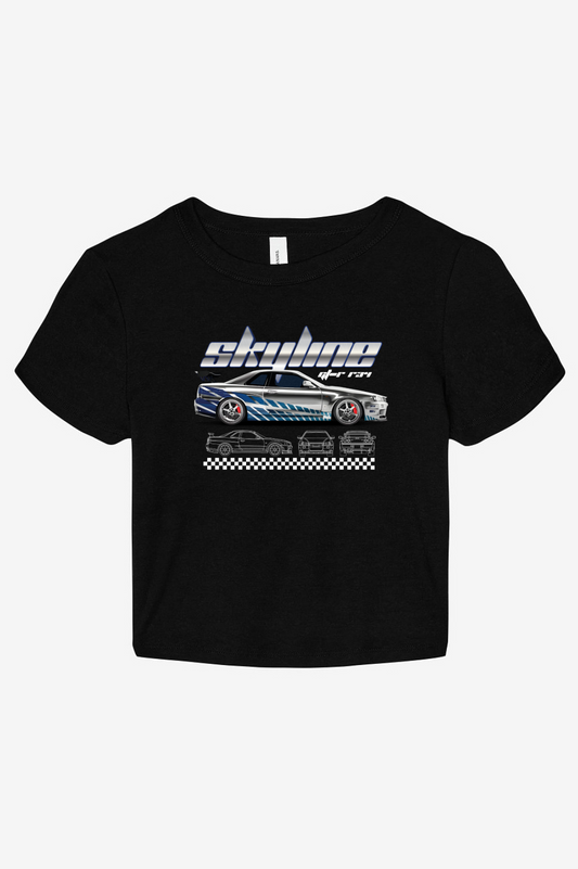 Skyline Baby Tee