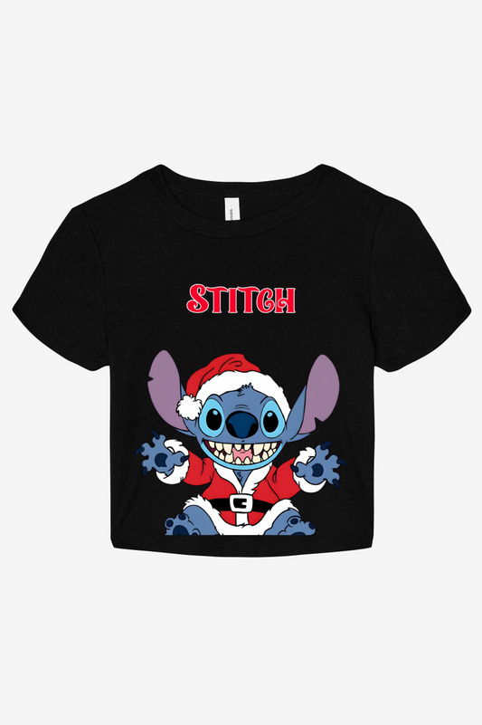 Holiday Blue Alien Baby Tee