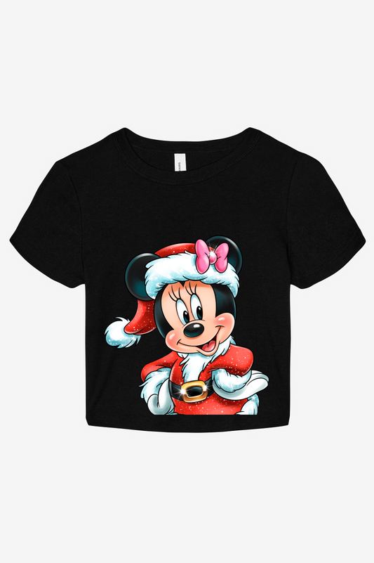 Holiday Minnie Baby Tee