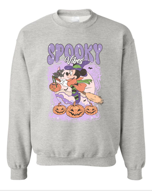 Spooky Minnie Crewneck