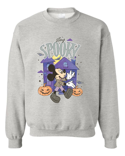 Spooky Mouse Crewneck