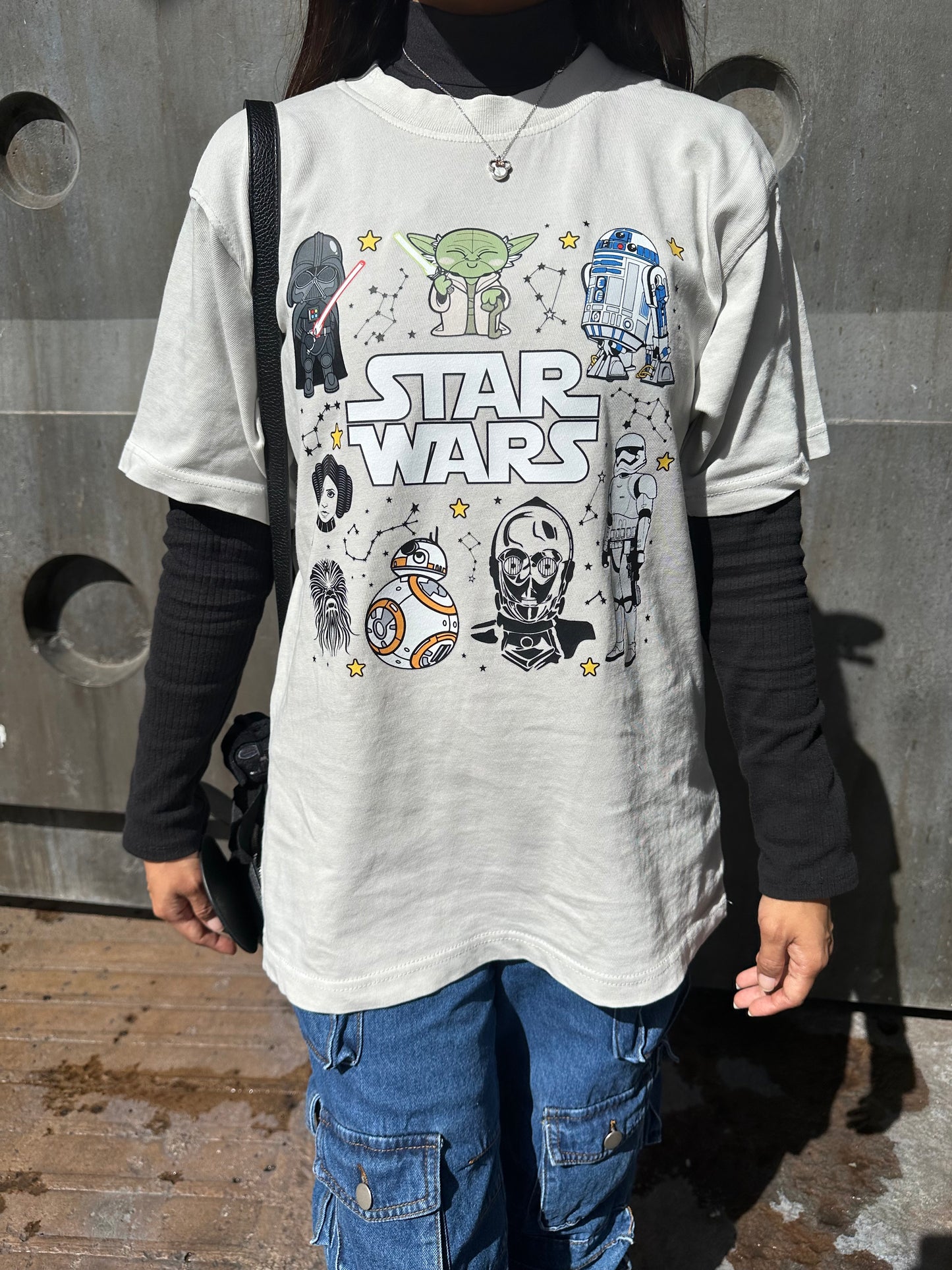 Galaxy Boxy Oversized Tee