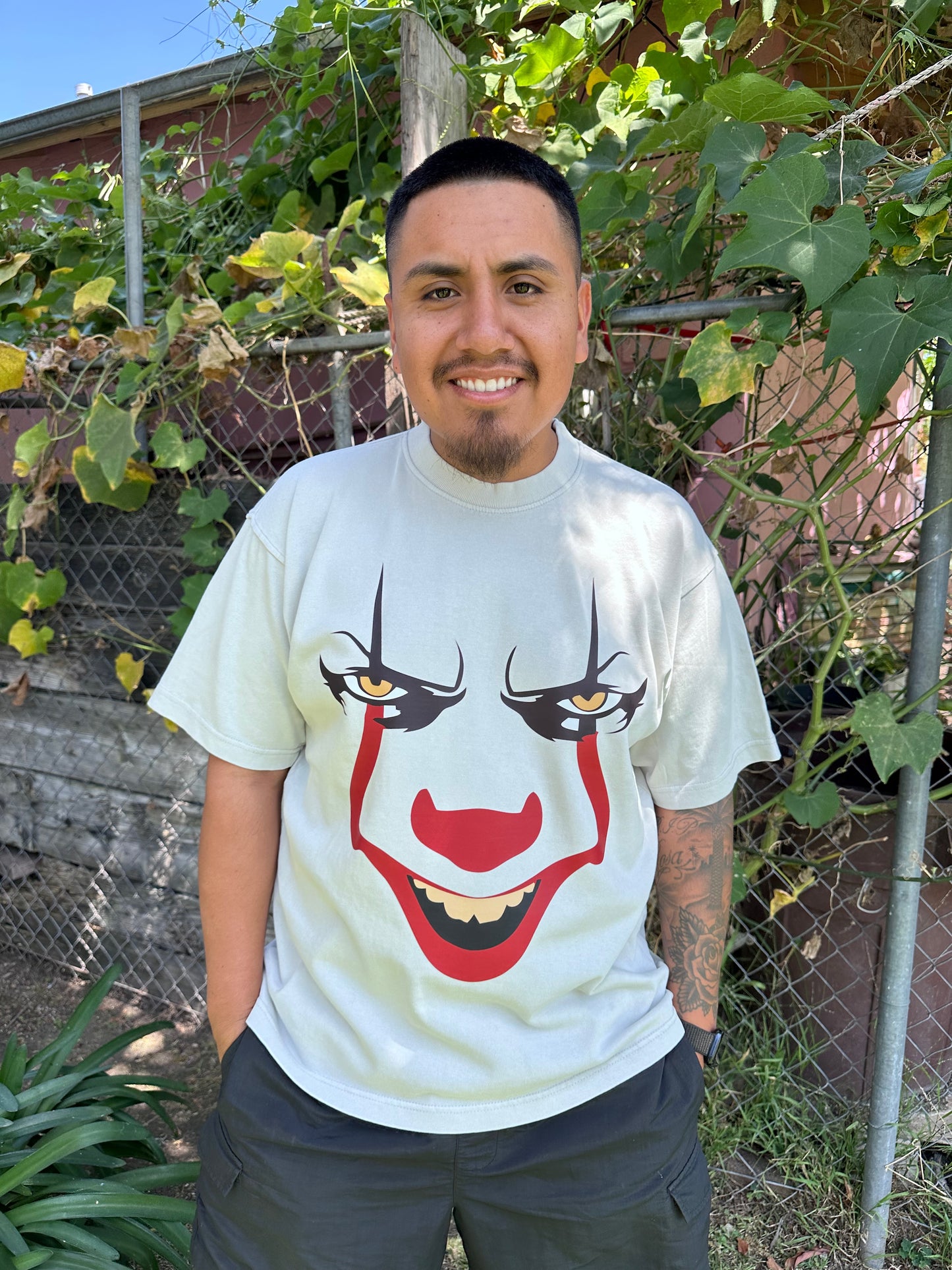 Clown Boxy Oversized Tee