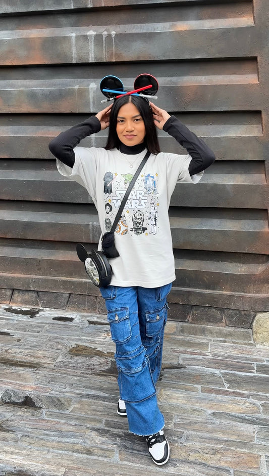 Galaxy Boxy Oversized Tee