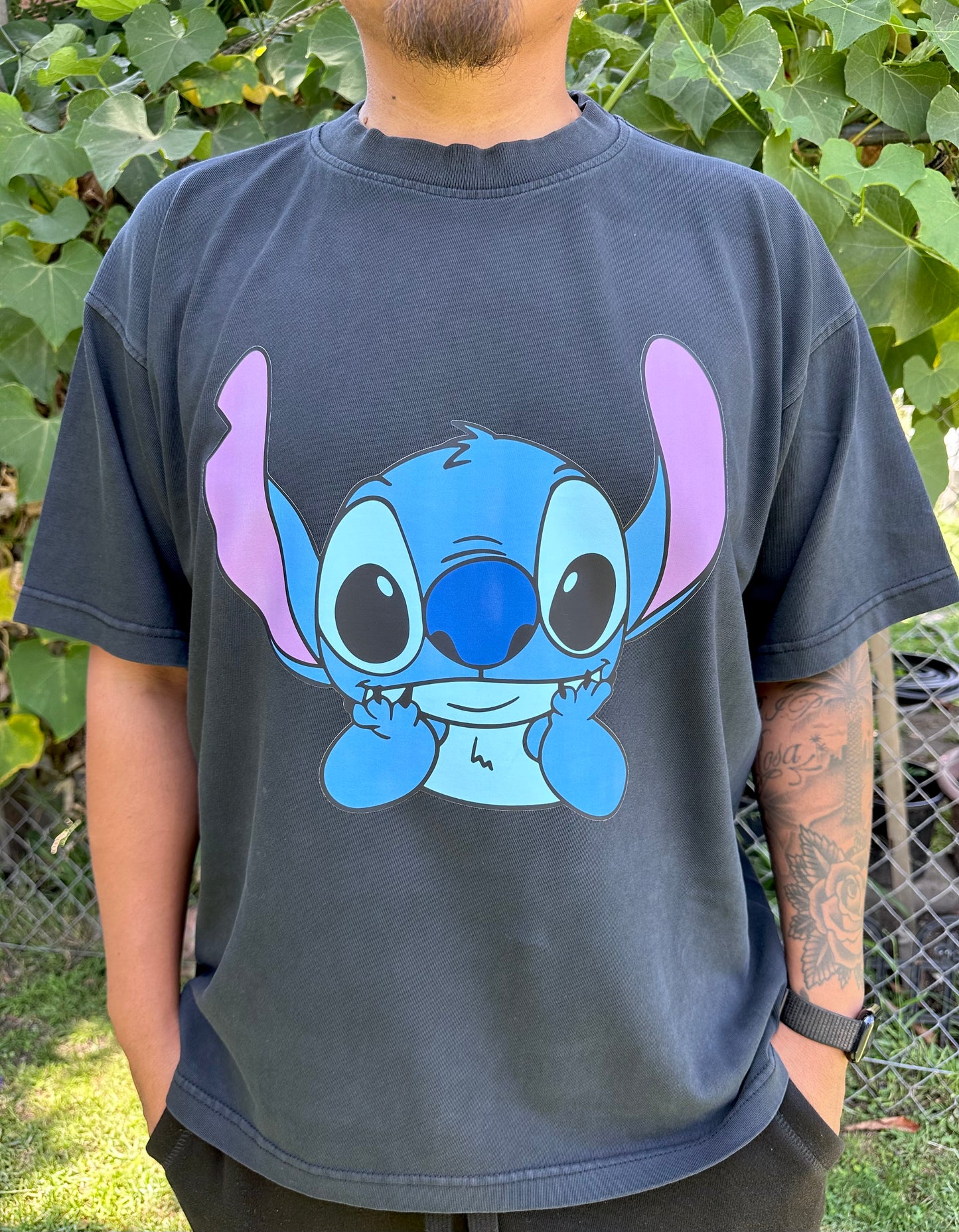 Stitch Boxy Oversized Tee